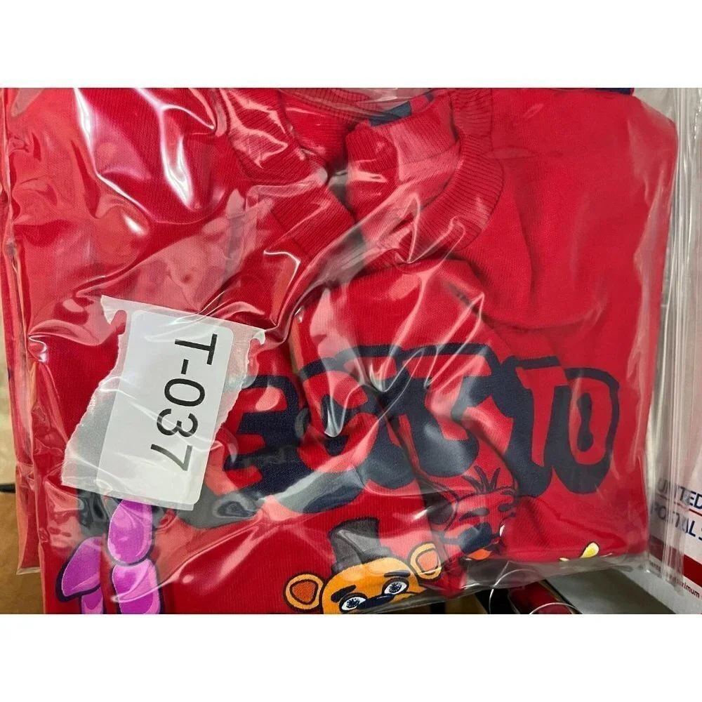 Five Nights At Freddy's We Stay Up Late Kids Shirt Tees Medium Gray Youth Kids - Picture 7 of 7